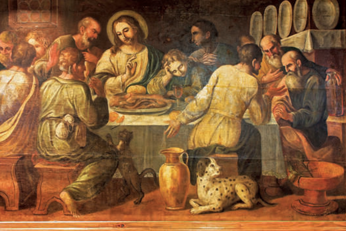 Featured image for “The origin of the Dalmatian dog: a 300-year-old painting hidden in Zaostrog”